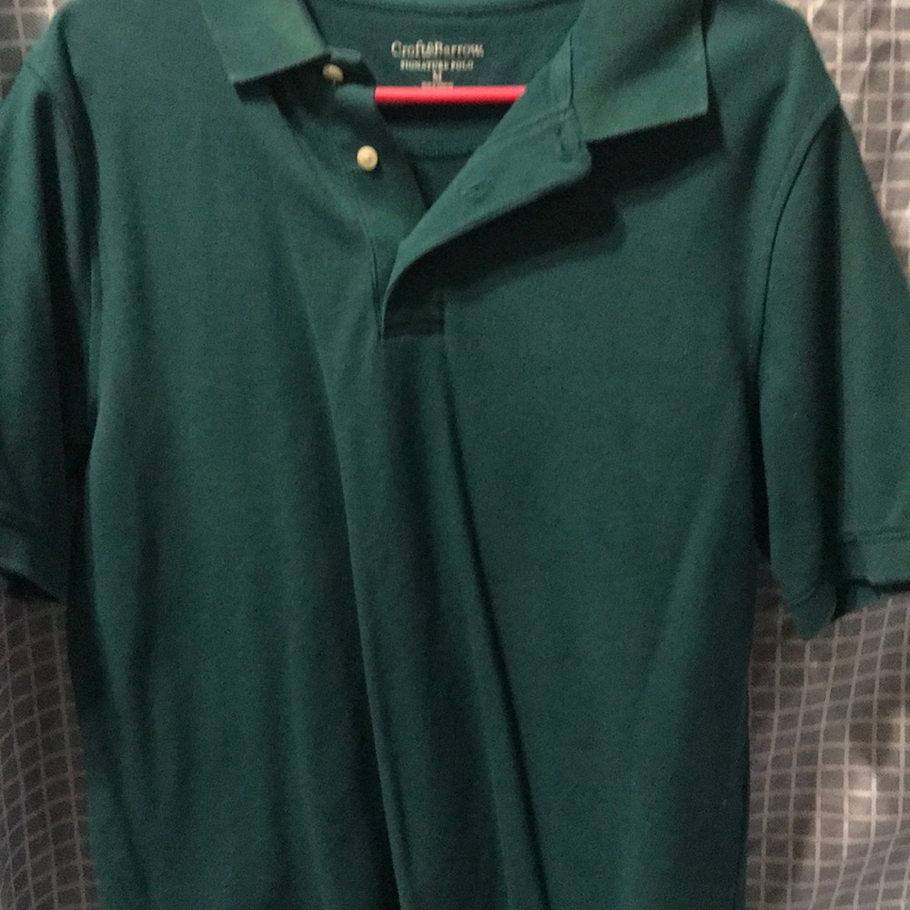 Green Polo Size Medium